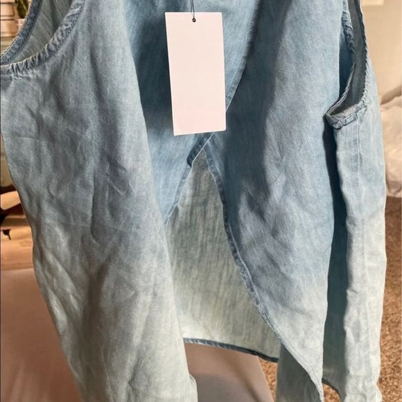 🌿NWT Jessica Simpson tank top open back Sz large - Picture 3 of 3